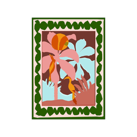 Paradise Found — Art print by casa cartissi from Poster & Frame