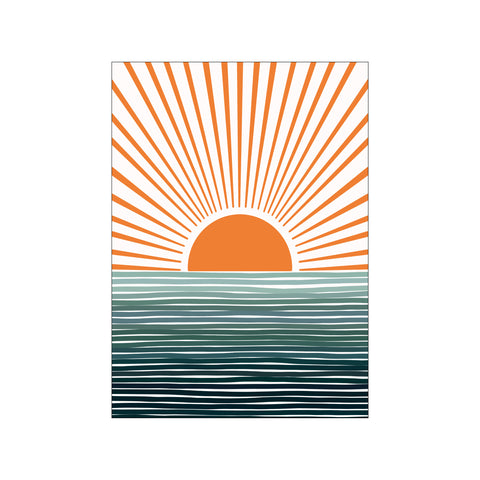 Minimalist Sunrise Ocean
