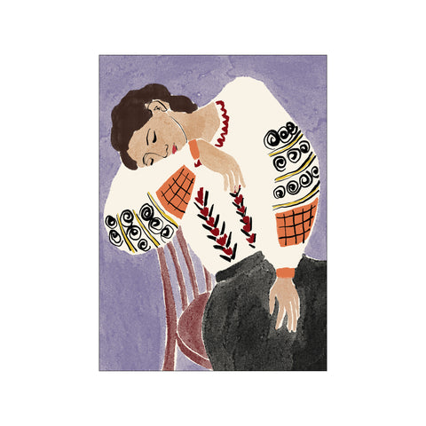 The Romanian Blouse — Art print by CATS AND DOTZ from Poster & Frame