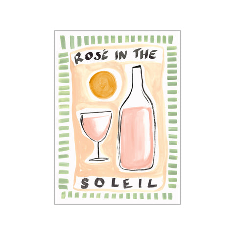 Rosé in the Solei — Art print by Charlie Taylor from Poster & Frame