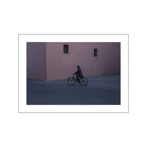 Bicycle Man — Art print by The Poster Club x Christina Kayser from Poster & Frame