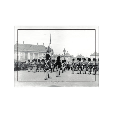 Amalienborg slotsplads - Gamle billeder af København