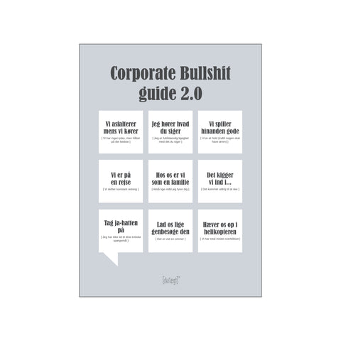 Corporate Bullshit guide 2 plakat