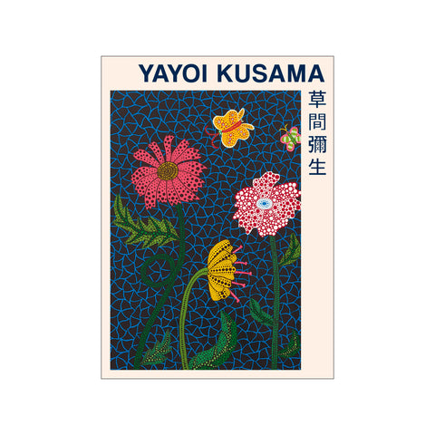 Flowers - Yayoi Kusama kunstplakat