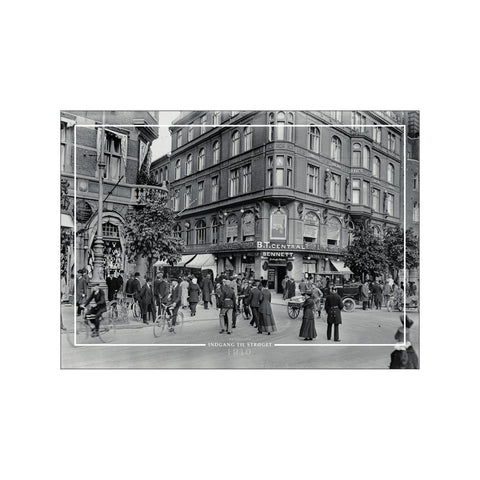 Indgang til Strøget - Gamle billeder af København