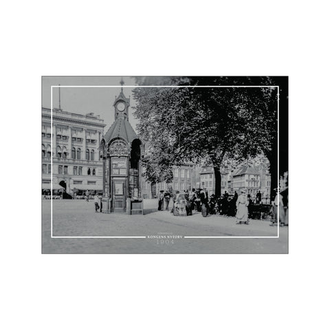 Kiosk på Kongens Nytorv - Gamle billeder af København