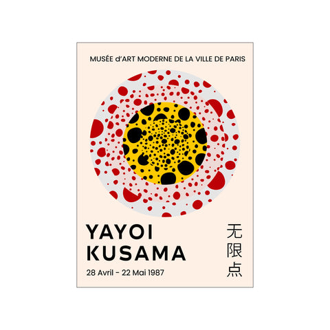 No.4 - Yayoi Kusama kunstplakat