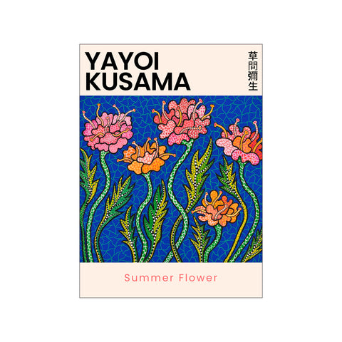 Summer Flower - Yayoi Kusama kunstplakat