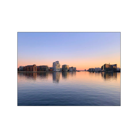 Copenhagen Harbour — Art print by PLAKATfar from Poster & Frame