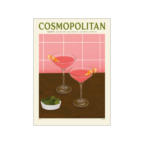PSTR studio x Elin PK - Cosmopolitan — Art print by PSTR Studio from Poster & Frame