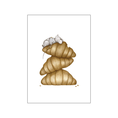 Croissantmusen — Art print by Ephie Studio from Poster & Frame