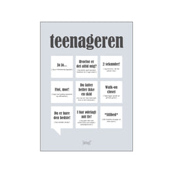 Teenageren - Dialægt — Art print by Dialægt from Poster & Frame