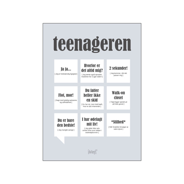 Teenageren - Dialægt — Art print by Dialægt from Poster & Frame