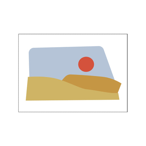 desert landscape 1 — Art print by Wonderful Warehouse from Poster & Frame