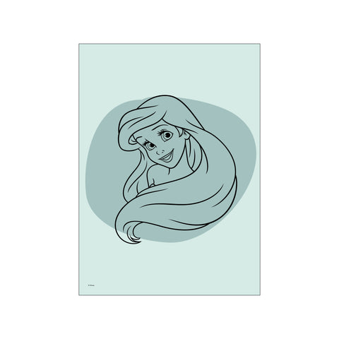 Disney – Ariel Line Portrait