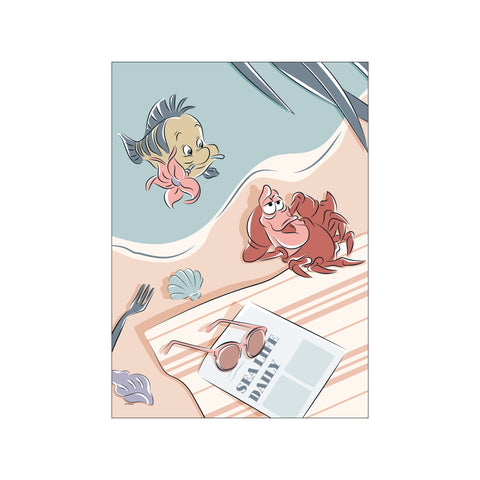 Disney – Ariel Treasure Discovery — Art print by Disney from Poster & Frame