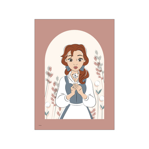 Disney – Belle Gentle Courage — Art print by Disney from Poster & Frame