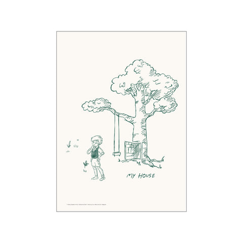 Disney's Christopher Robin Treehouse — Art print by Disney from Poster & Frame