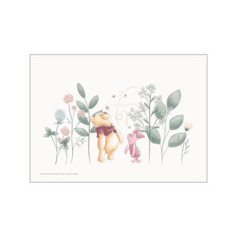 Winnie the Pooh - Bee Garden Moment — Art print by Disney from Poster & Frame