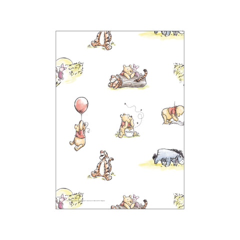 Winnie The Pooh Classic Pattern — Art print by Disney from Poster & Frame