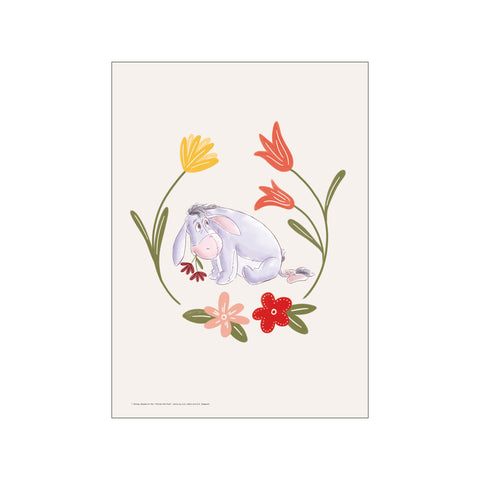 Disney's Eeyore – Flower Ring — Art print by Disney from Poster & Frame