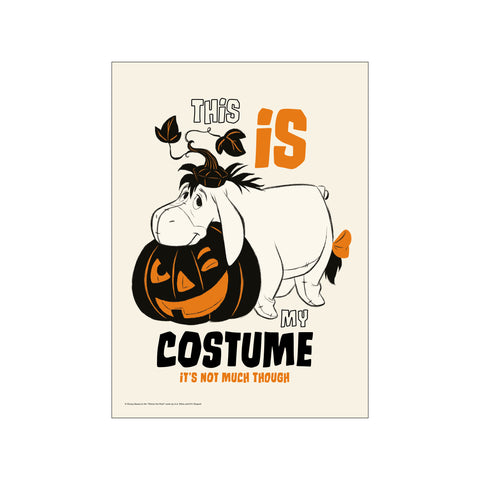 Disney - Eeyore – Pumpkin Costume — Art print by Disney from Poster & Frame