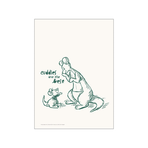 Disney's Kanga and Roo Cuddle Time — Art print by Disney from Poster & Frame