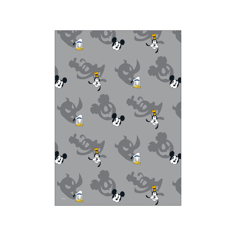 Disney - Mickey Mouse and Friends Halloween Pattern — Art print by Disney from Poster & Frame
