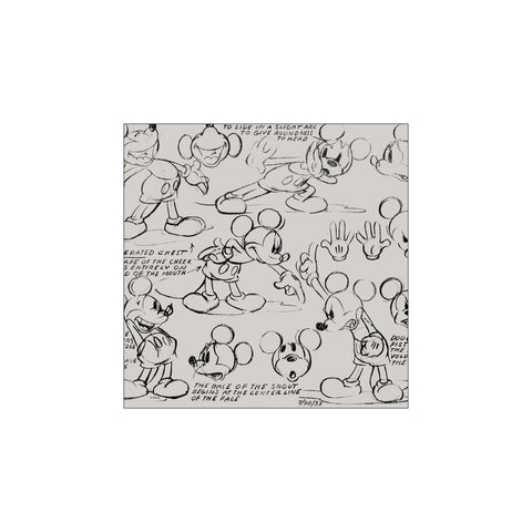 Mickey Mouse – Animation Sketches — Art print by Disney from Poster & Frame