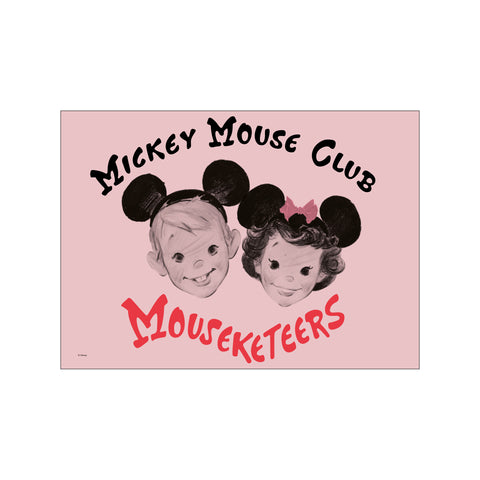 Mickey Mouse Club – Mouseketeers — Art print by Disney from Poster & Frame