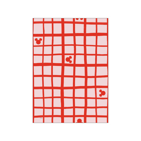 Mickey Mouse – Grid Pop — Art print by Disney from Poster & Frame