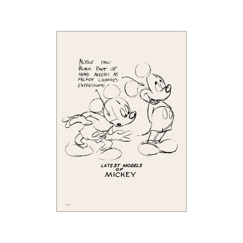 Mickey Mouse - Latest Expressions — Art print by Disney from Poster & Frame