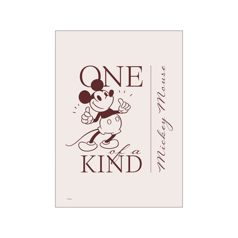 Mickey Mouse – One of a Kind — Art print by Disney from Poster & Frame