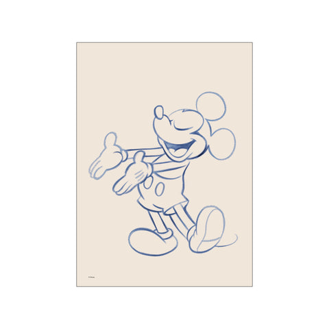 Mickey Mouse – Open Arms — Art print by Disney from Poster & Frame