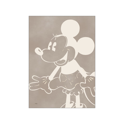 Minnie Mouse – Soft Outline Style — Art print by Disney from Poster & Frame