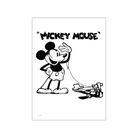 Mickey Mouse – Toy Plane Fun — Art print by Disney from Poster & Frame