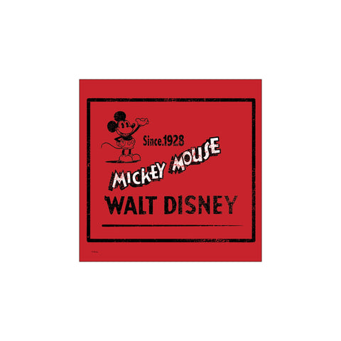 Mickey Mouse - Vintage Logo Style — Art print by Disney from Poster & Frame
