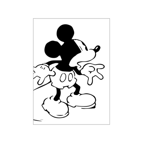 Mickey Mouse – Wide-Eyed Wonder — Art print by Disney from Poster & Frame