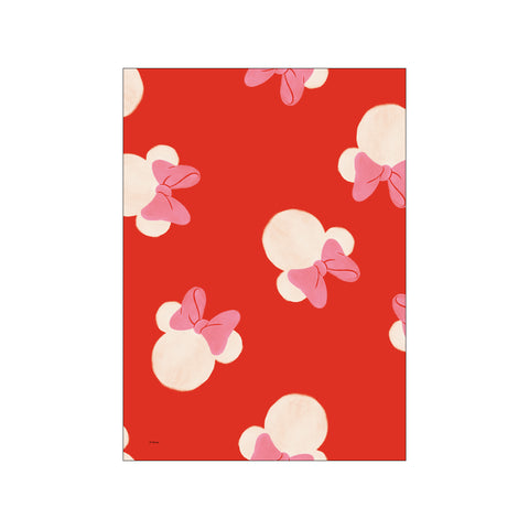 Minnie Mouse – Blush Bows — Art print by Disney from Poster & Frame