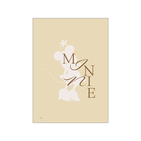 Minnie Mouse – Blush Silhouette — Art print by Disney from Poster & Frame