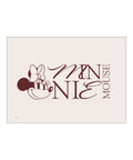 Minnie Mouse – Bold Letters — Art print by Disney from Poster & Frame
