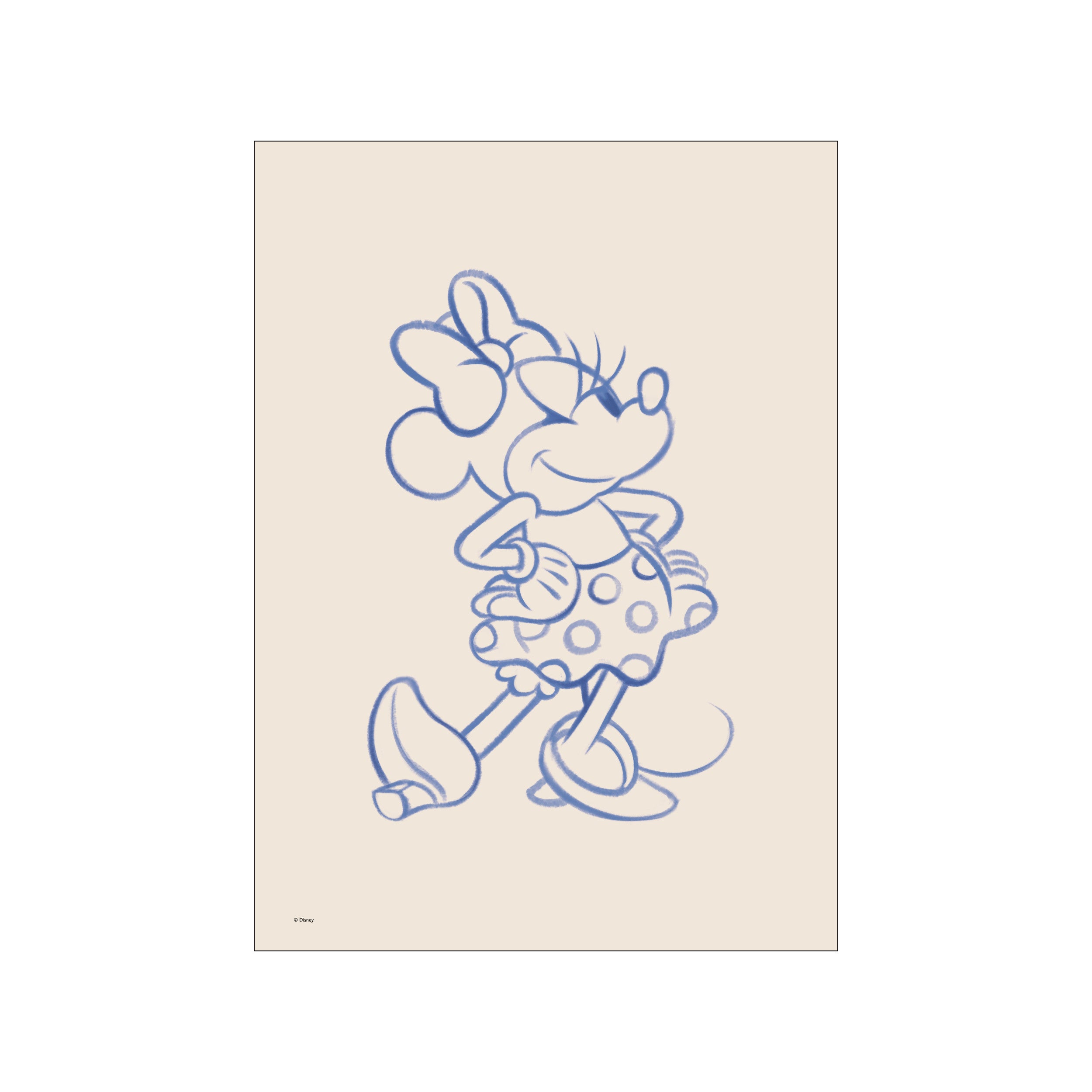 Minnie Mouse – Confident Stride – Poster & Frame Art Group