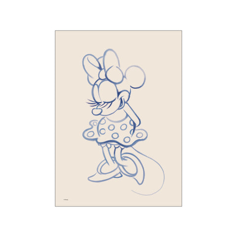 Minnie Mouse – Shy Sparkle — Art print by Disney from Poster & Frame