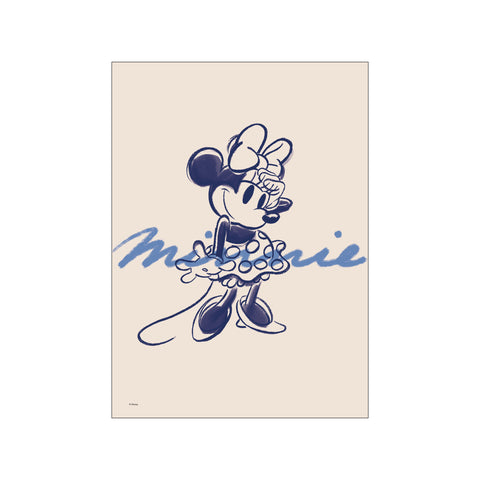 Minnie Mouse – Soft Smile — Art print by Disney from Poster & Frame