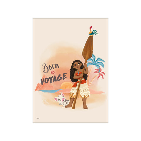 Disney - Moana Born to Voyage — Art print by Disney from Poster & Frame