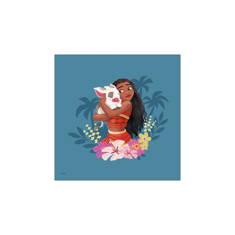 Disney - Moana Hugging Pua — Art print by Disney from Poster & Frame