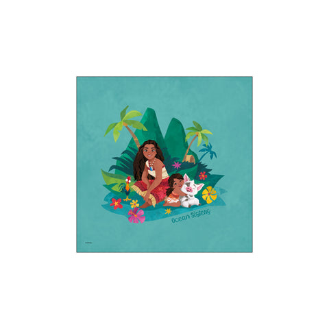 Disney - Moana Ocean Sisters — Art print by Disney from Poster & Frame