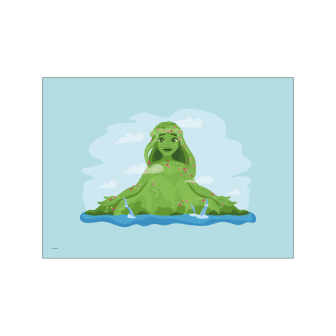 Disney - Moana Te Fiti Spirit — Art print by Disney from Poster & Frame