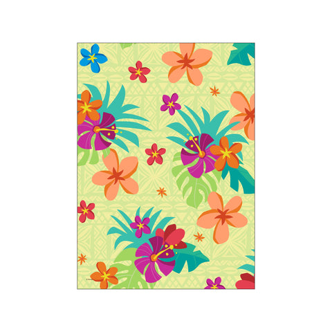 Disney - Moana Tropical Blooms — Art print by Disney from Poster & Frame