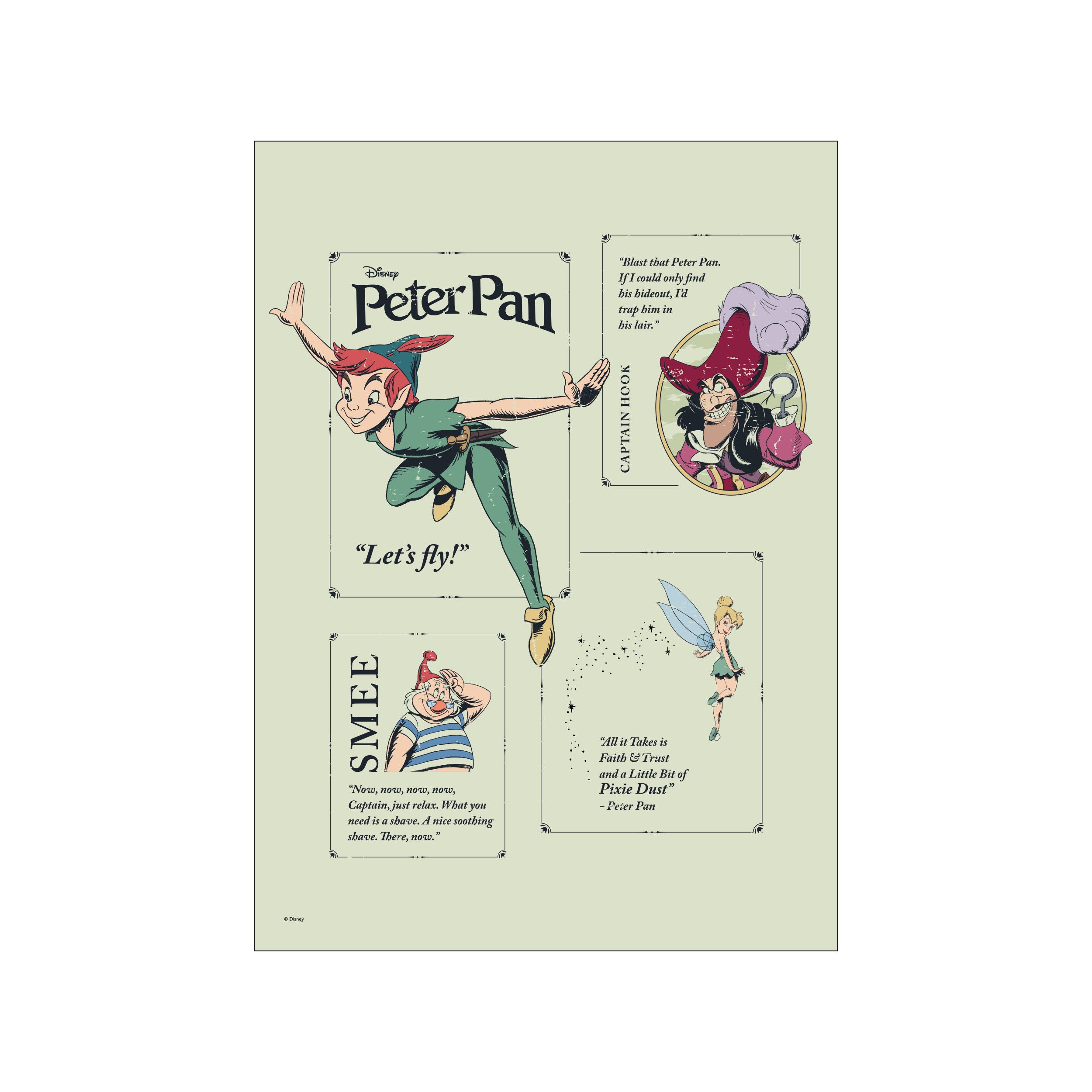 Peter Pan – Poster & Frame Art Group